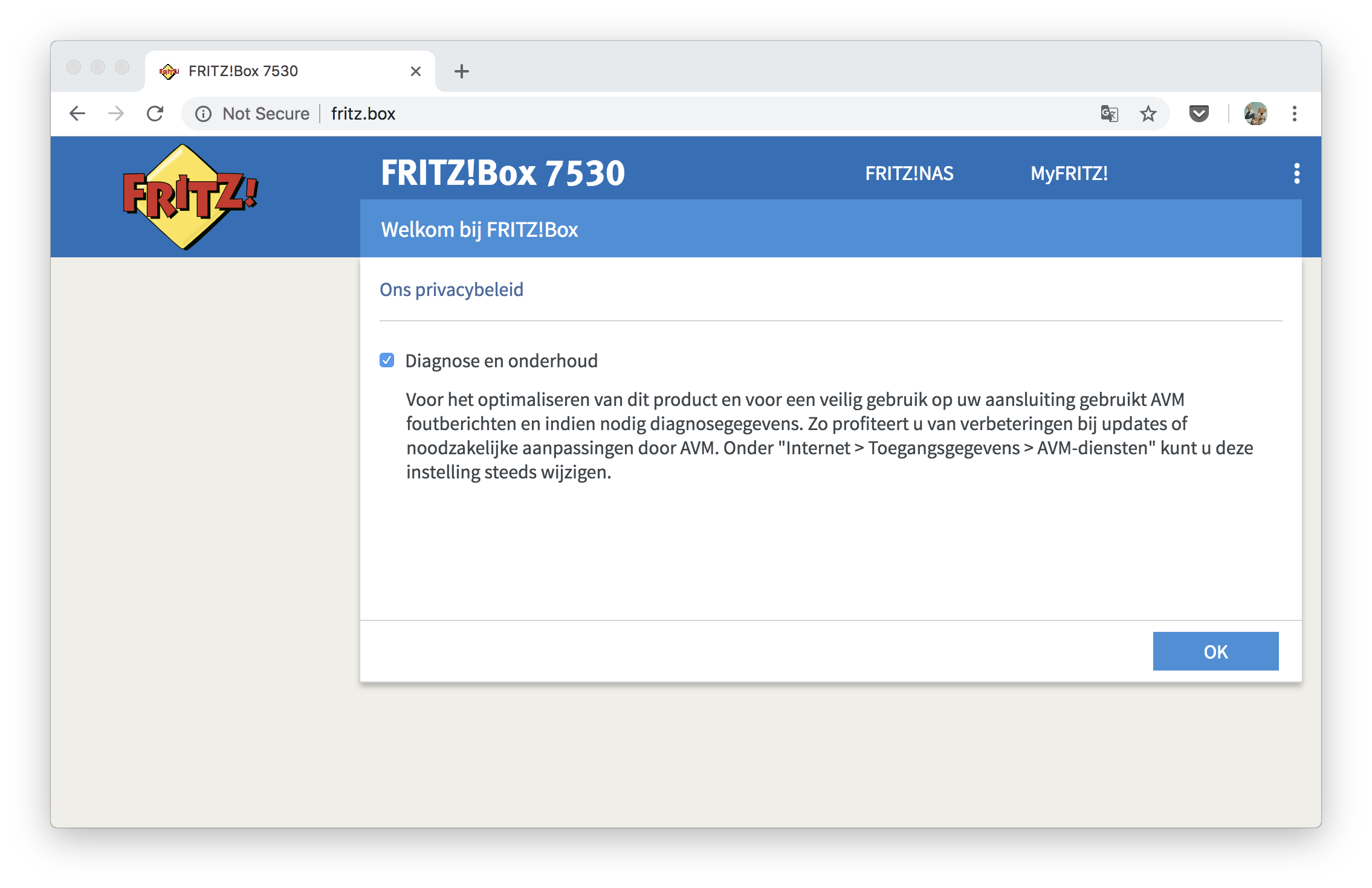 Hoe kan ik mijn FRITZ!Box 7530 installeren en configureren voor mijn fiber-verbinding
